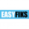 Logo van Easyfiks witgoed onderdelen leverancier. Levert veel onderdelen voor witgoedreparaties
